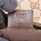 Gucci Monogram GG Canvas Horsebit Hobo Handbag