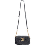 Gucci Matelassé Leather GG Marmont Camera Crossbody Bag