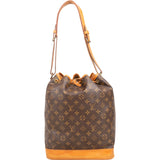 Louis Vuitton Monogram Canvas Sac Noé Grande Shoulder Bag