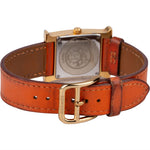 Hermès Gold Tone Heure H HH1.201 Women Watch xx läuft nicht - vintageandkickz