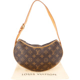 Louis Vuitton Monogram Canvas Croissant PM Shoulder Bag