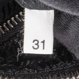 Prada Black Tessuto Leather Shoulder Bag