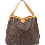 Louis Vuitton Monogram Canvas Delightful MM Shoulder Bag