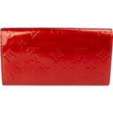 Louis Vuitton Monogram Vernis Leather Sarah Wallet