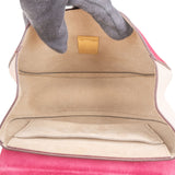 Chloé Suede Leather Bicolor Drew Crossbody Bag