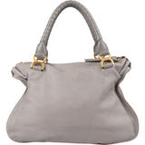 Chloé Grey Leather Marcie Handbag