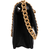 Chanel Quilted Lambskin Single Flap Adjustable Crossbody Bag