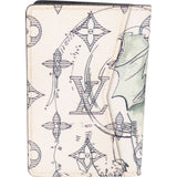 Louis Vuitton Savane Monogram Chapman White Elephant Print Card Holder