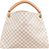 Louis Vuitton Monogram Damier Azur Canvas Artsy MM Handbag