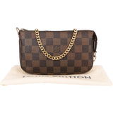 Louis Vuitton Monogram Damier Ebene Mini Pochette Accessoires Shoulder Bag
