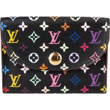 Louis Vuitton Monogram Murakami Multicolor Card Holder Coin Wallet