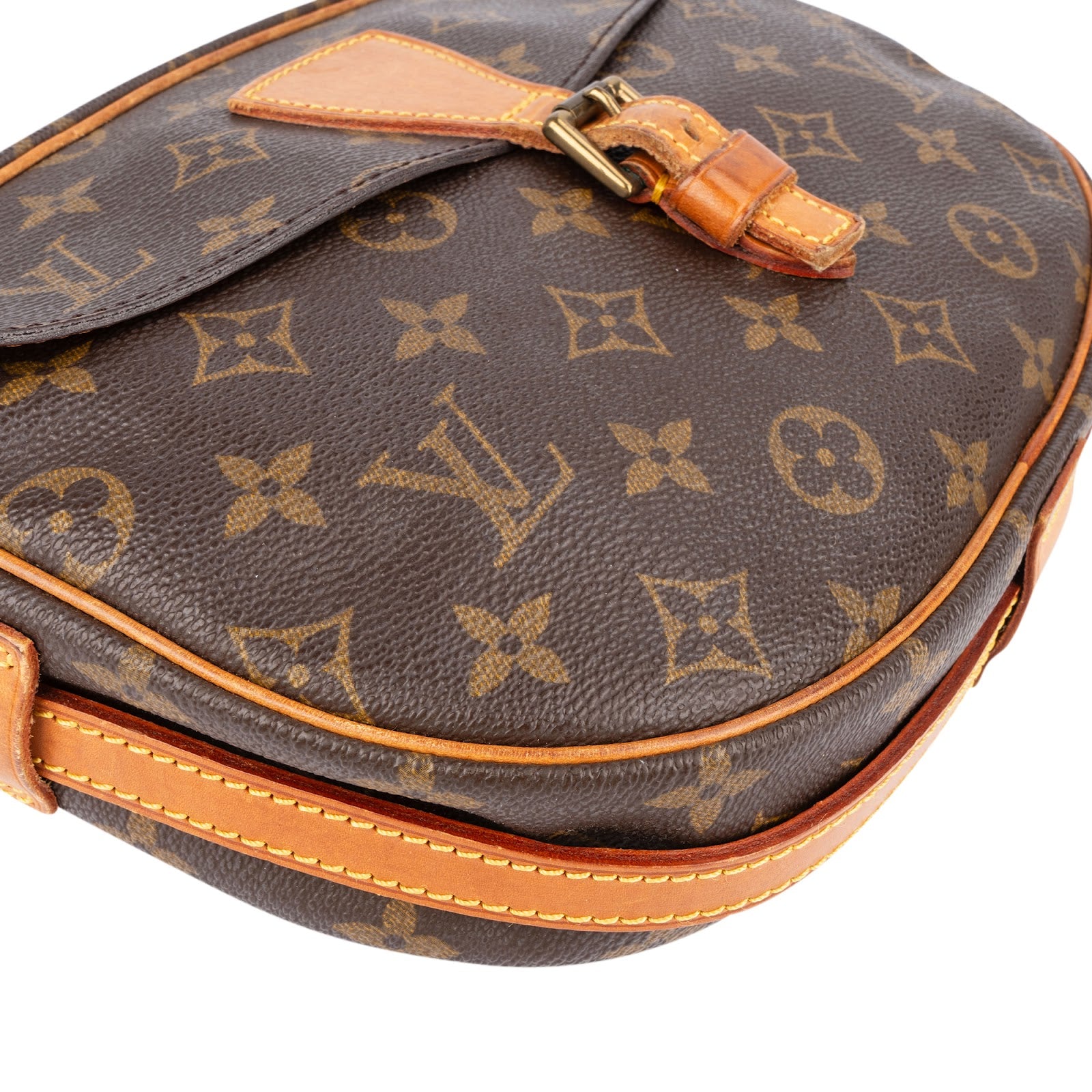 [🔄️B18 / F42] Louis Vuitton Monogram Canvas Jeune Fille Crossbody Bag - vintageandkickz