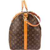 Louis Vuitton Monogram Canvas Keepall 60 Bandoulière Travel Bag