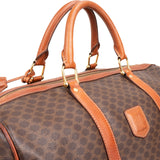 Celine Monogram Macadam Canvas Boston 45 Travel Bag