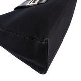 Fendi FF Monogram Canvas Baguette Buckle Shoulder Bag