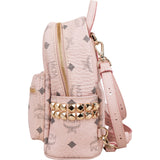 MCM Monogram Visetos Stark Bebe Mini Backpack