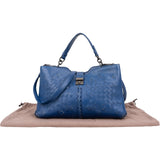 Bottega Veneta Intrecciato Leather Napoli Handbag