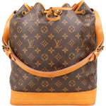 Louis Vuitton Monogram Canvas Sac Noé Grande Shoulder Bag - vintageandkickz