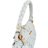 Miu Miu Vitello Lux Coffer Hobo Handbag