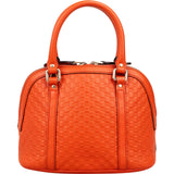 Gucci Microguccissima Leather Grey Mini Dome Handbag