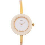 Gucci Gold Tone Change Bezel 11/12.2 Bangle Woman Watch