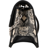MCM Visetos Monogram Jacquard Patricia Micro Crossbody Bag
