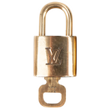 Louis Vuitton Classic Gold Lock Schloss Padlock