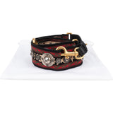 Christian Dior Embroidered Monogram Canvas Studded Medallions Bag Strap