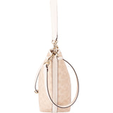 Coach Monogram Signature Canvas Small Town Bucket Shoulder Bag