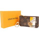 Louis Vuitton Monogram Canvas Illustré Evasion Groom Cles Key Pouch