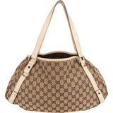 Gucci Monogram GG Abbey Hobo Shoulder Bag