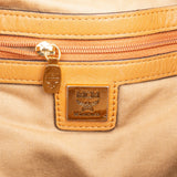 MCM Monogram Visetos Drawstring Bucket Crossbody Bag