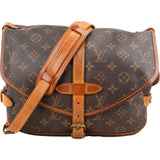 Louis Vuitton Monogram Canvas Saumur 30 Crossbody Bag