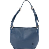 Louis Vuitton Blue Epi Leather Mandara PM Shoulder Bag