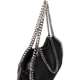Stella McCartney Shaggy Falabella Fold Over Mini Tote Crossbody Handbag