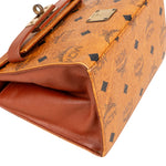 MCM Monogram Visetos Kelly Style Mini Handbag - vintageandkickz