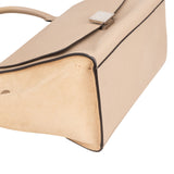 Céline Grained Calfskin Suede Trapeze Handbag