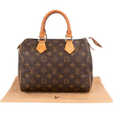 Louis Vuitton Monogram Canvas Speedy 25 Handbag