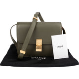 Celine Grained Calfskin Classic Box Crossbody Bag