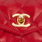 Chanel Quilted Lambskin CC Belt Crossbody Bag xx maße - vintageandkickz