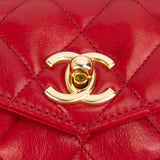 Chanel Quilted Lambskin CC Belt Crossbody Bag xx maße - vintageandkickz