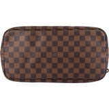 Louis Vuitton Monogram Damier Ebene Neverfull MM Shoulder Bag - vintageandkickz