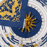 Hermès Dies et Hore Astrologie Silk 90 Scarf Tuch