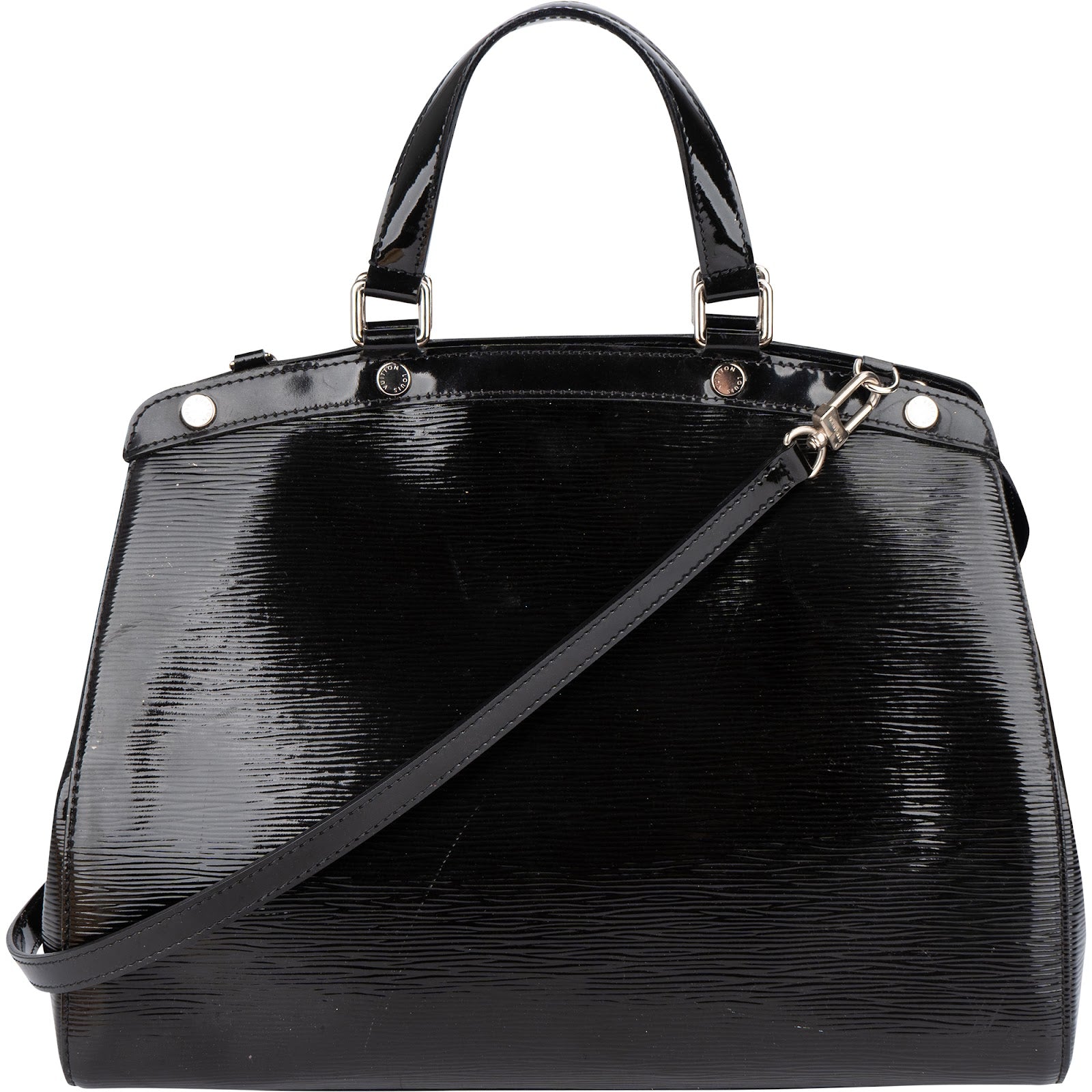 Louis Vuitton Epi Electric Patent Leather Brea MM Handbag xx maße - vintageandkickz