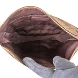 Coach Monogram Signature Canvas Ellie File Crossbody Bag
