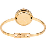 Gucci Gold Tone Change Bezel 11/12.2 Bangle Woman Watch