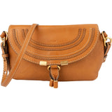Chloé Grained Calfskin Marcie Saddle Crossbody Bag