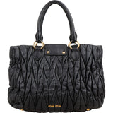 Miu Miu Matelassé Leather Coffer Handbag