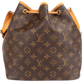 Louis Vuitton Monogram Canvas Sac Noé Petit Shoulder Bag