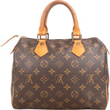 Louis Vuitton Monogram Canvas Speedy 25 Handbag